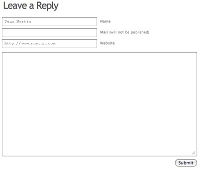 use feedback form